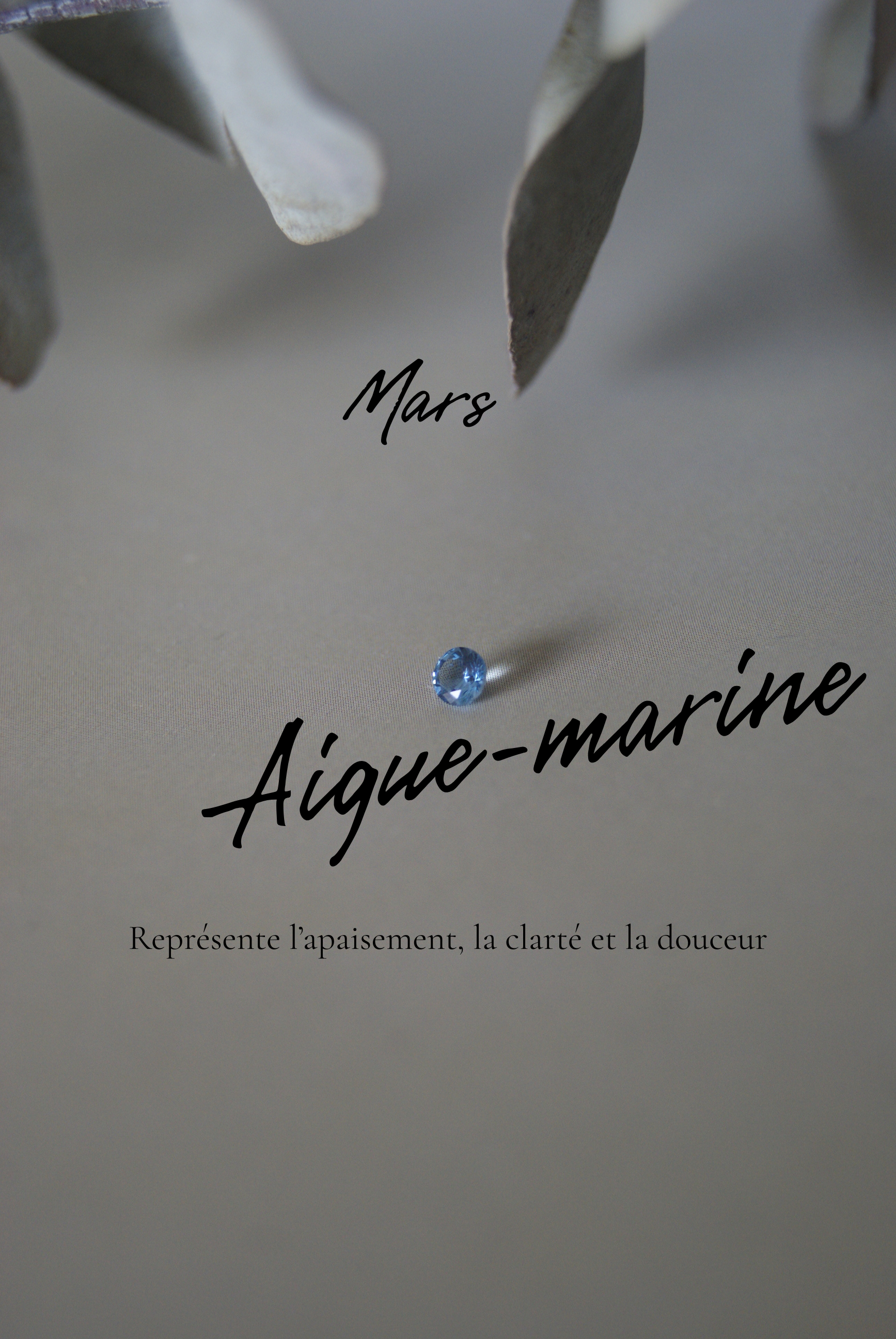 Bague pierre de naissance